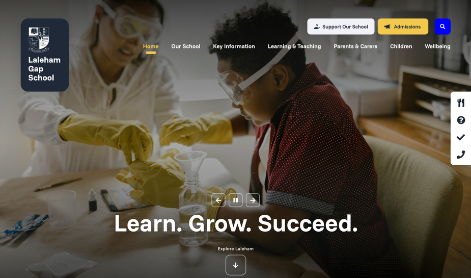 New School Website